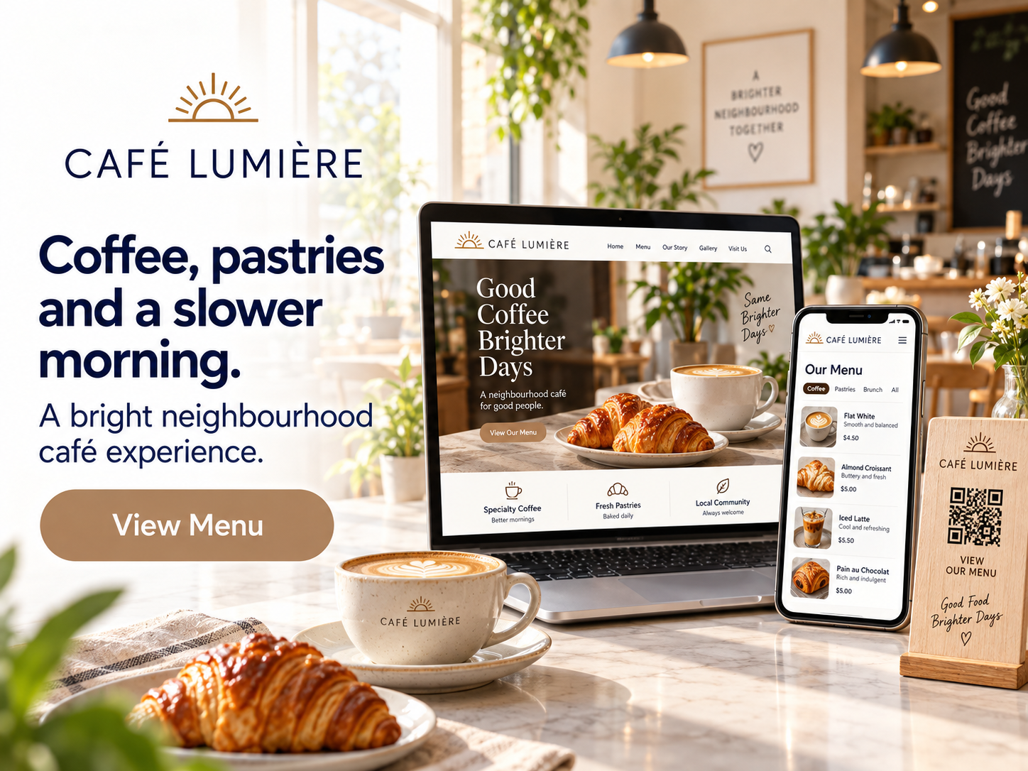 Hospitality website example 2