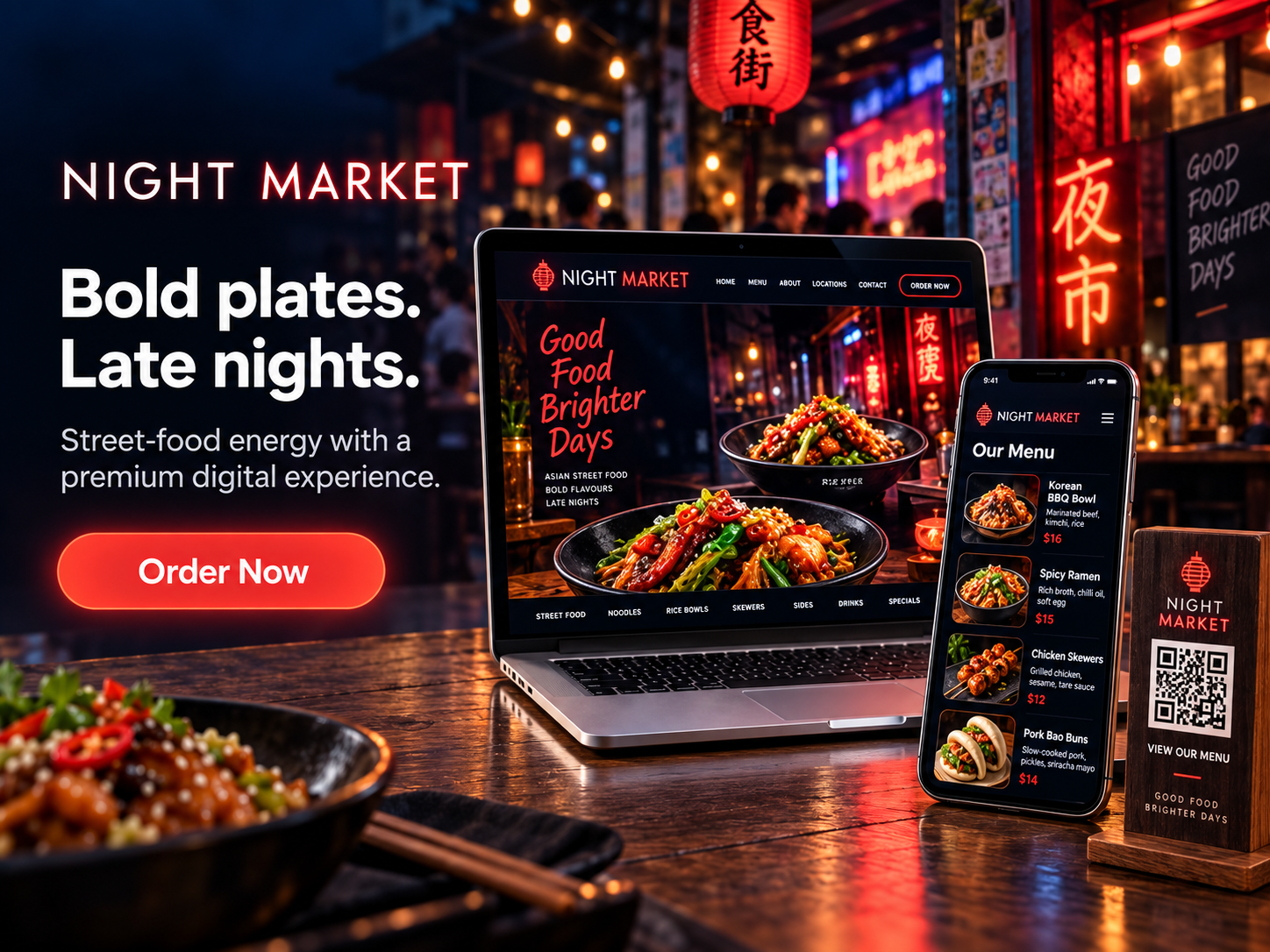 Hospitality website example 3